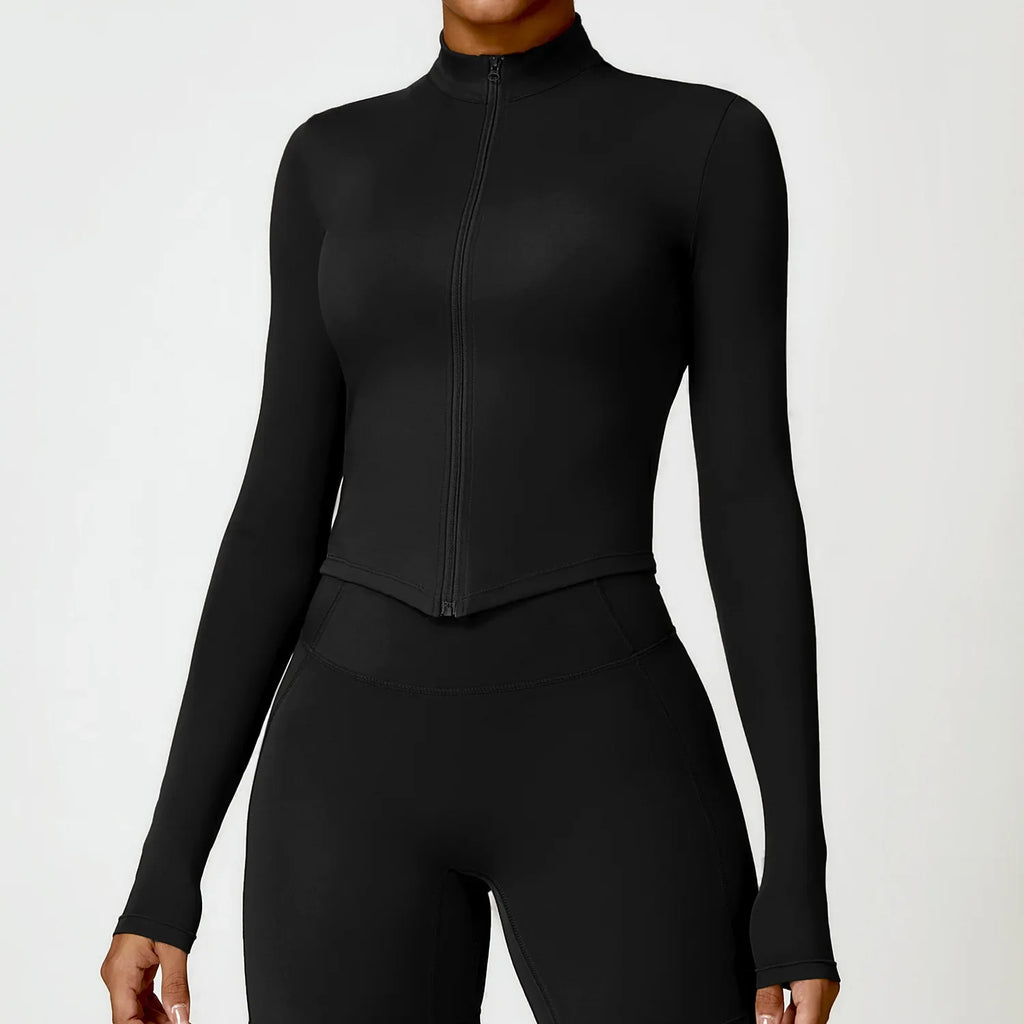 Women's Jacket Full Zip-up Activewear