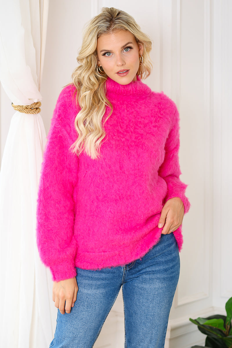 WT0007 TURTLENECK SWEATER THICKEN WARM PULLOVER