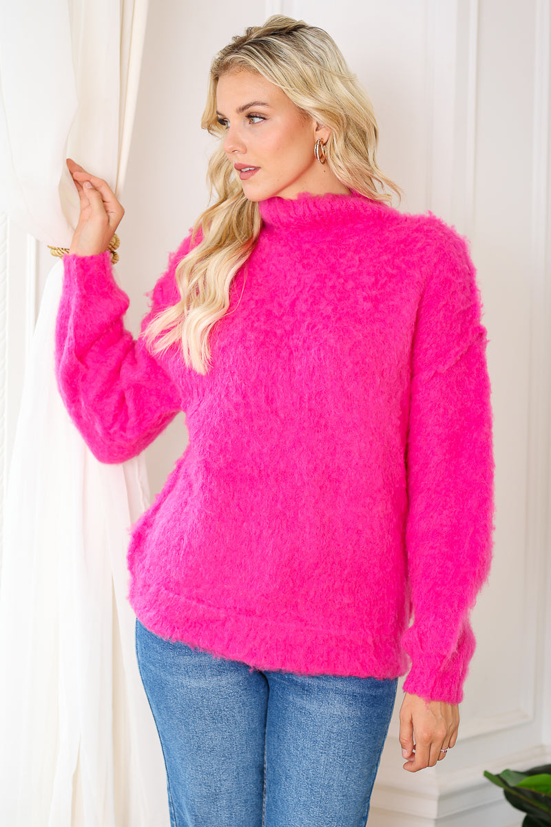 WT0007 TURTLENECK SWEATER THICKEN WARM PULLOVER