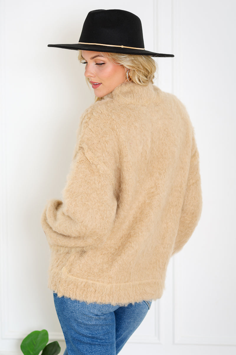 WT0007 TURTLENECK SWEATER THICKEN WARM PULLOVER