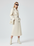 Women's Long Trench Coat FINANCIAL DISTRICT ECO COUTURE BYMANYC ® New York