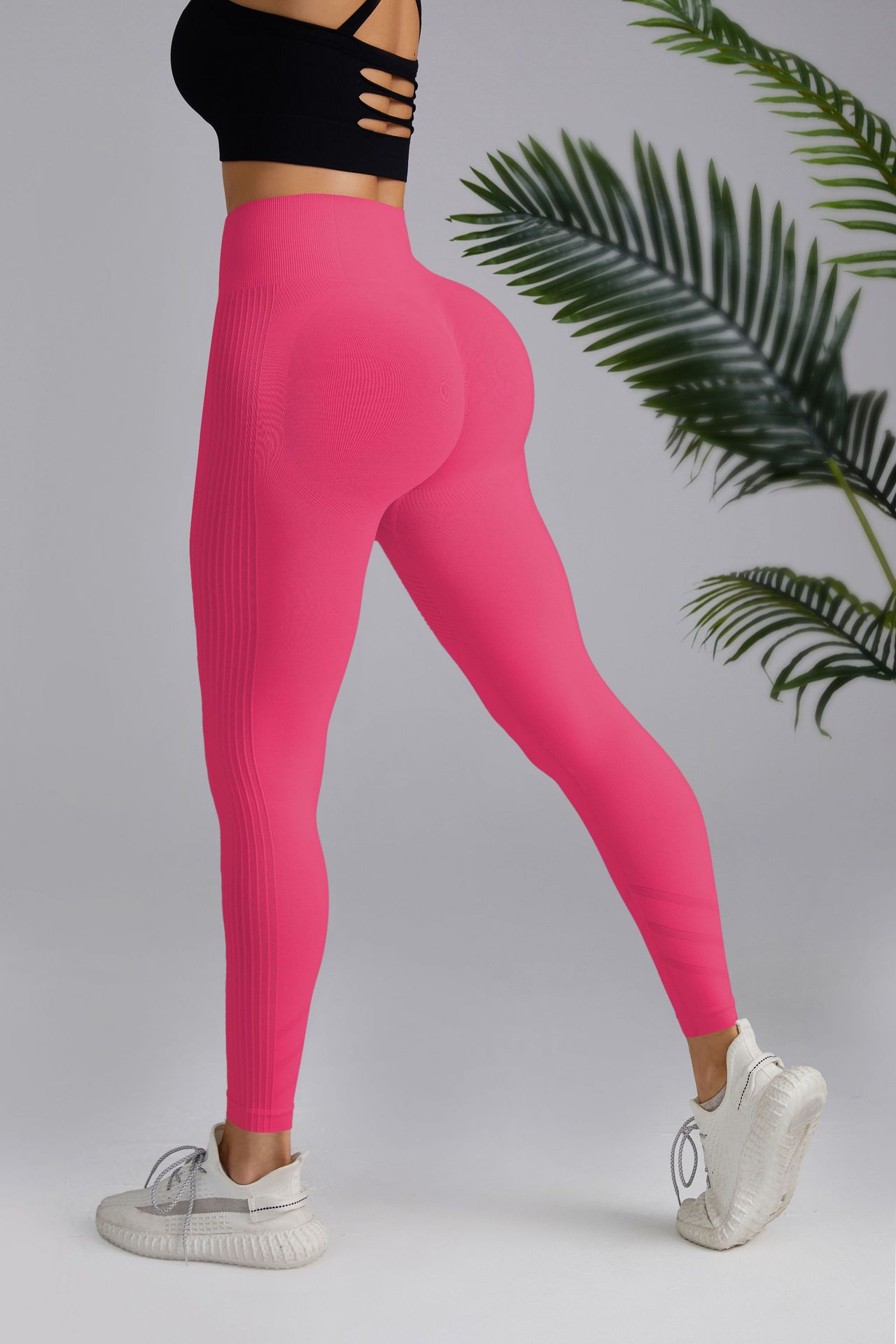Damen High-Waist Yoga-Hose – Leggings mit Bauchkontrolle und Po-Lifting-Effekt