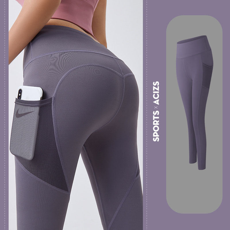🧘‍♀️ High-Waisted Yoga-Leggings für Damen mit Taschen