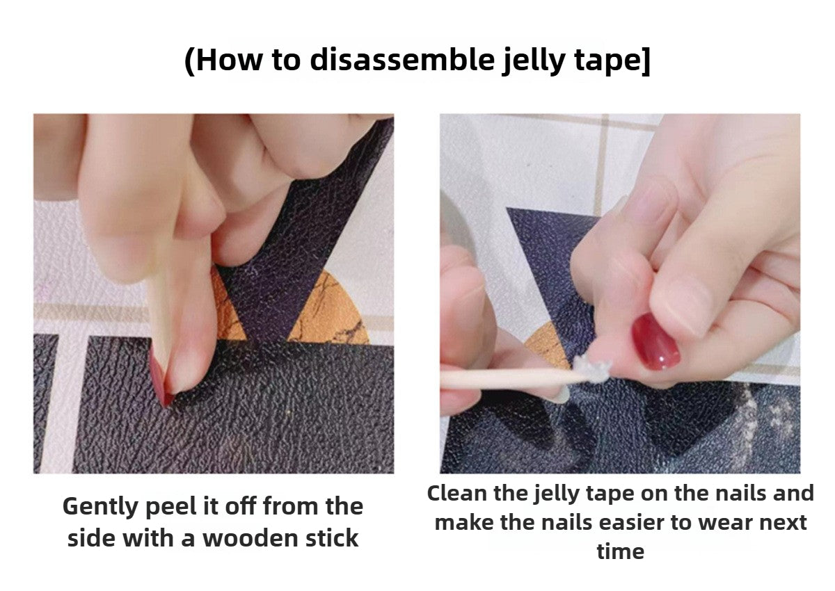 1037- Handmade press on nails fake nails removable