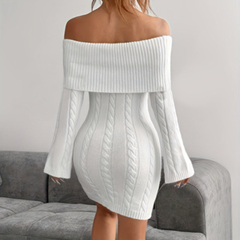 Women's Off Shoulder Bodycon Dress