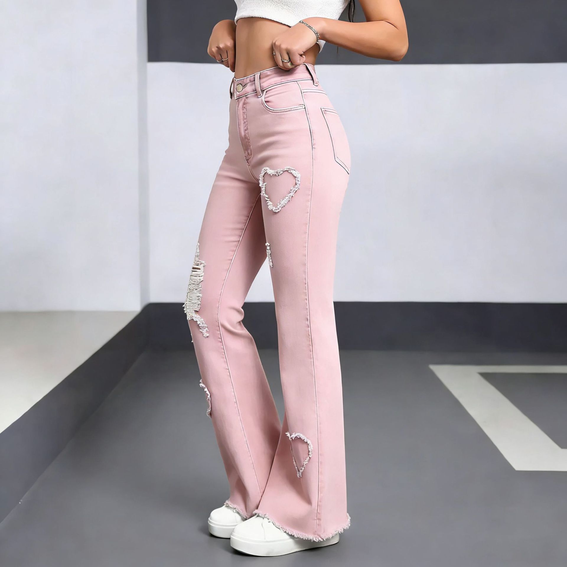 Stylish Casual Denim Jeans For Women
