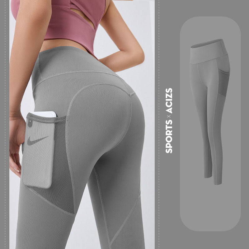 🧘‍♀️ High-Waisted Yoga-Leggings für Damen mit Taschen