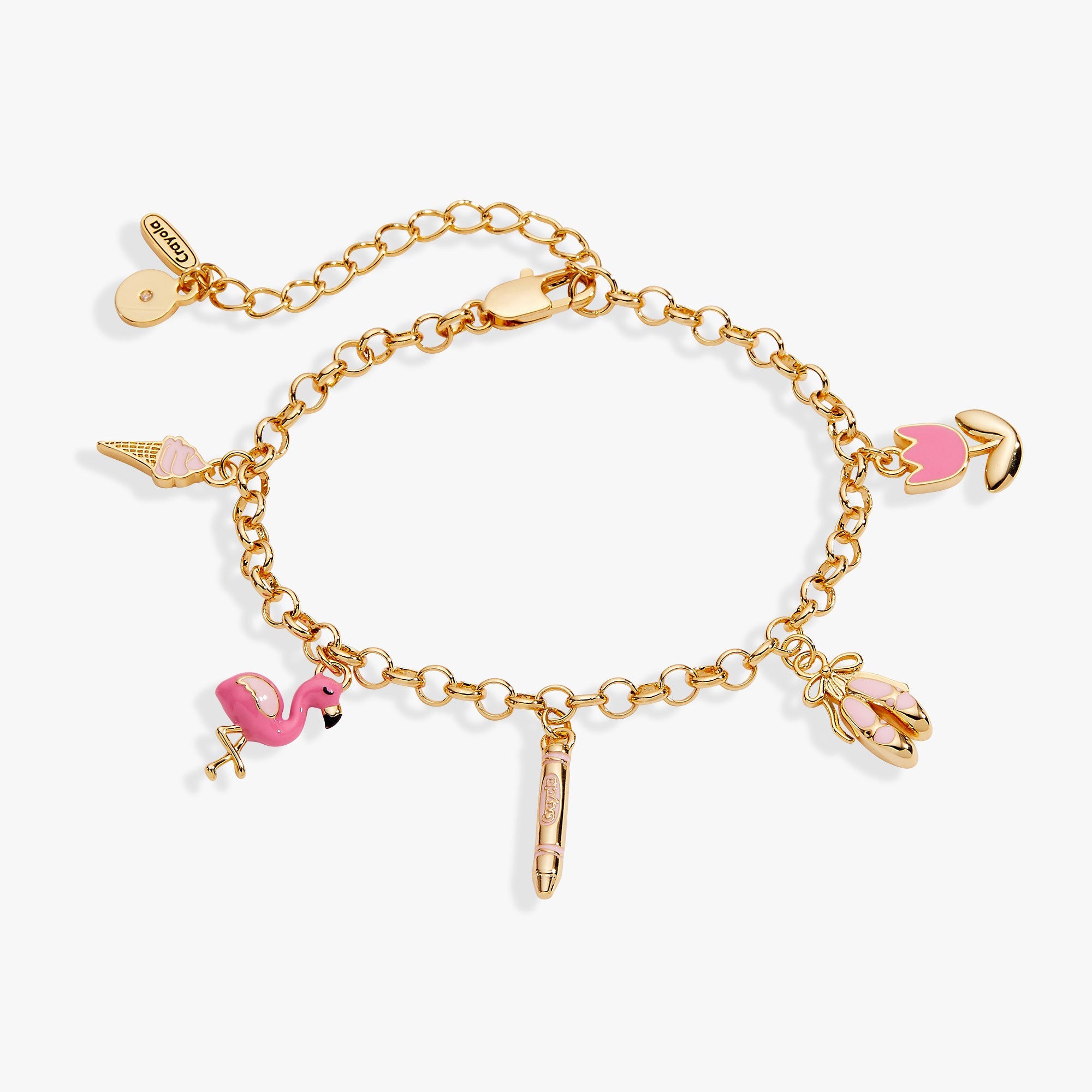 Crayola Fan Favorites Rosa-Kitzel-Armband