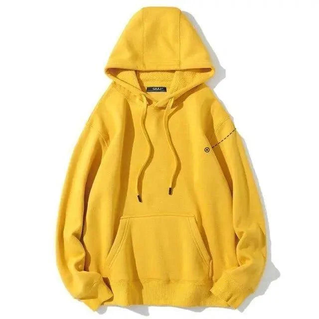 Elegant Hoodie Women High Quality Cotton Hoodies Sweatshirts Thick Fleece Winter Autumn Oversized Warm Hooded Sweatshirt Woman Men's Fleece Hoodies Hip Hop Solid Color Style Autumn Hooded Sweatshirts