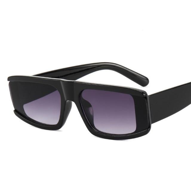 Elegant New Vintage Style Sunglasses For Women New & Designer Retro Style Rectangle Shape Sun Glasses For Female In Popular Colorful Unisex Square Eyewear