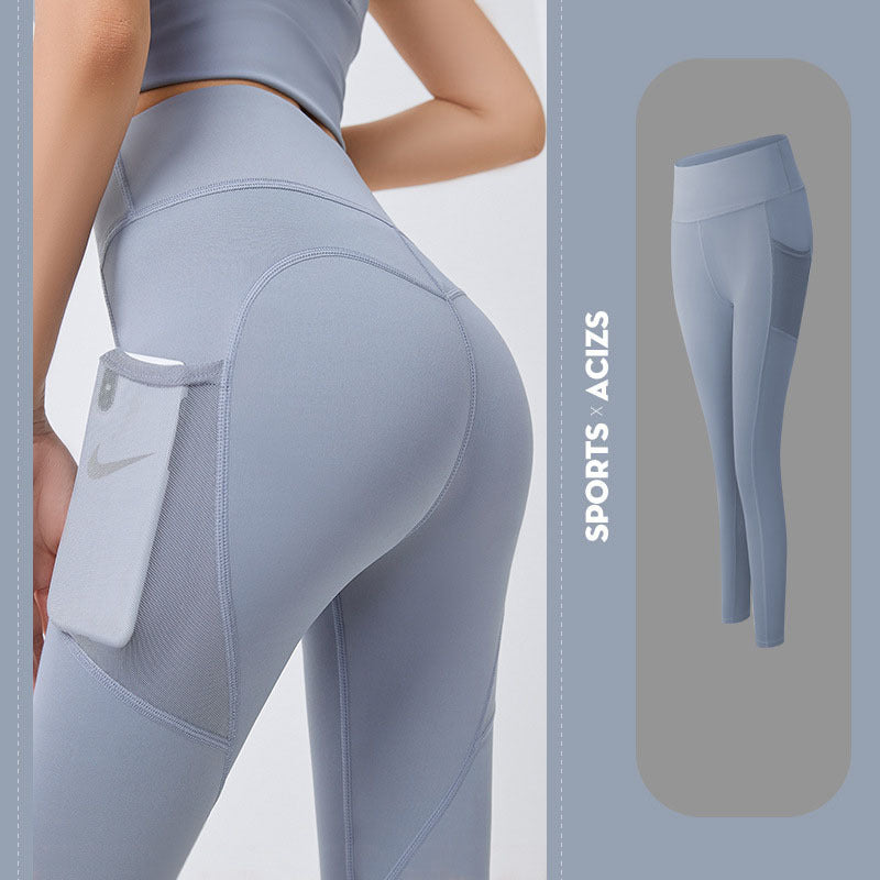 🧘‍♀️ High-Waisted Yoga-Leggings für Damen mit Taschen