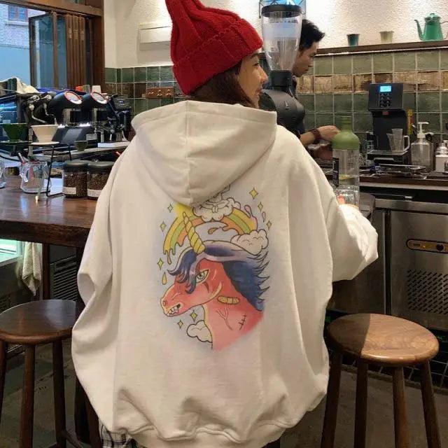 Hat Hoodie with Kangaroo Pocket