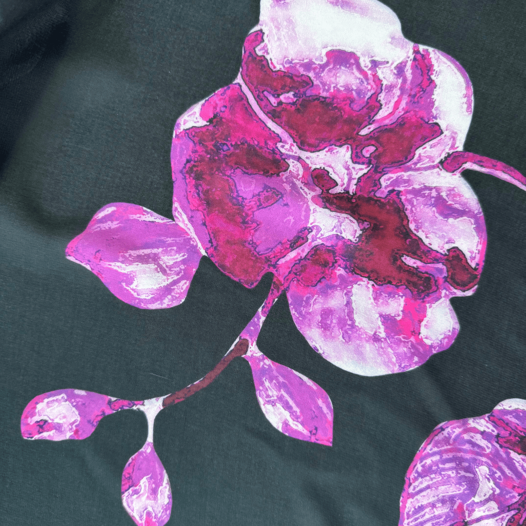 Miranda long cover up 100 % Silk