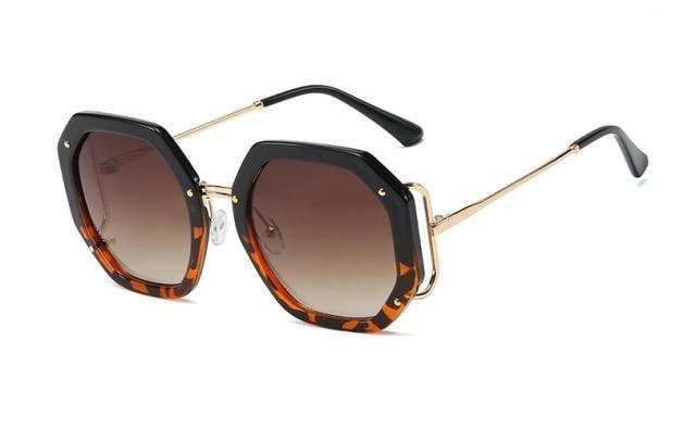 Oversize Irregular Frame  Branded Design & Luxury Style Sunglasses For Men & Women Fashionable Attractive Shade Vintage Glasses For Men & Women