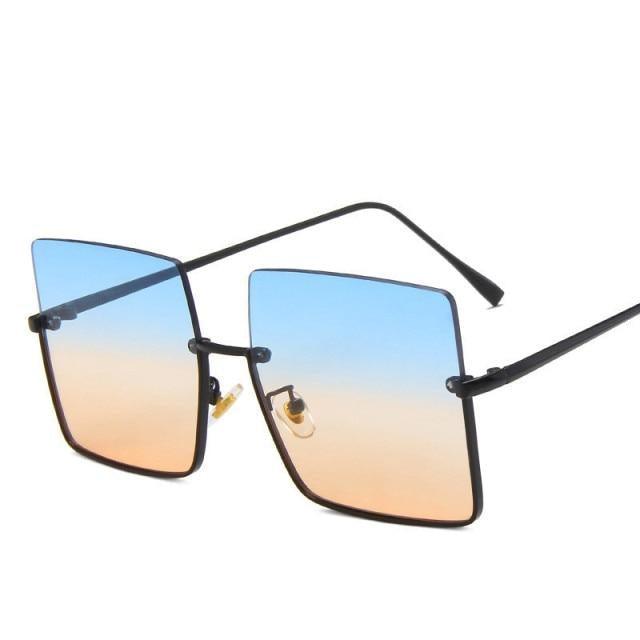 Oversized Polarized Sunglasses for Women Vintage Square Oversized Sunglasses For Women Square Sun Glasses For Women Eyeglasses For Women Mirror Glasses Design