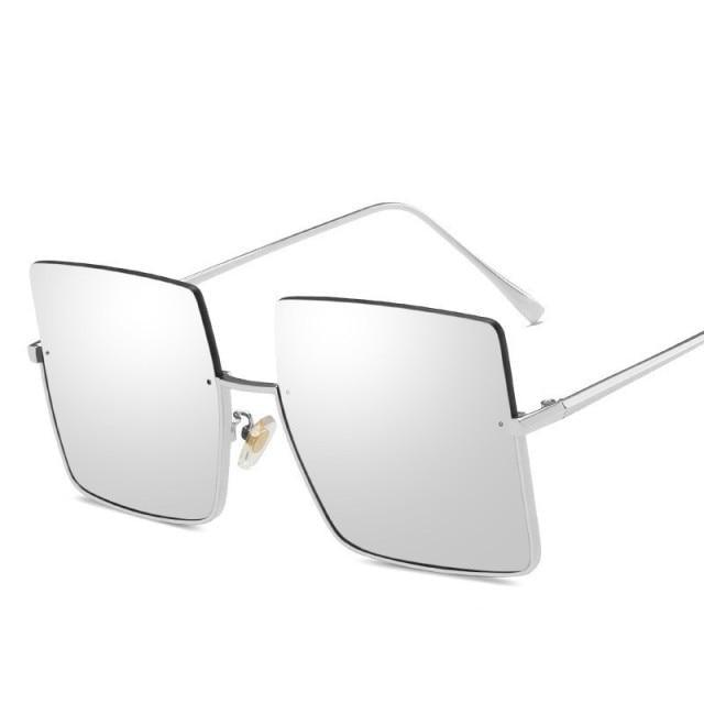 Oversized Polarized Sunglasses for Women Vintage Square Oversized Sunglasses For Women Square Sun Glasses For Women Eyeglasses For Women Mirror Glasses Design