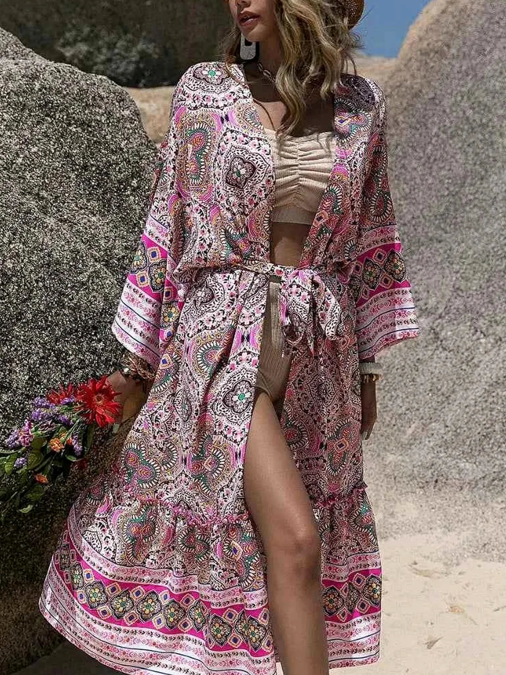 Printed Open Front Cover Up