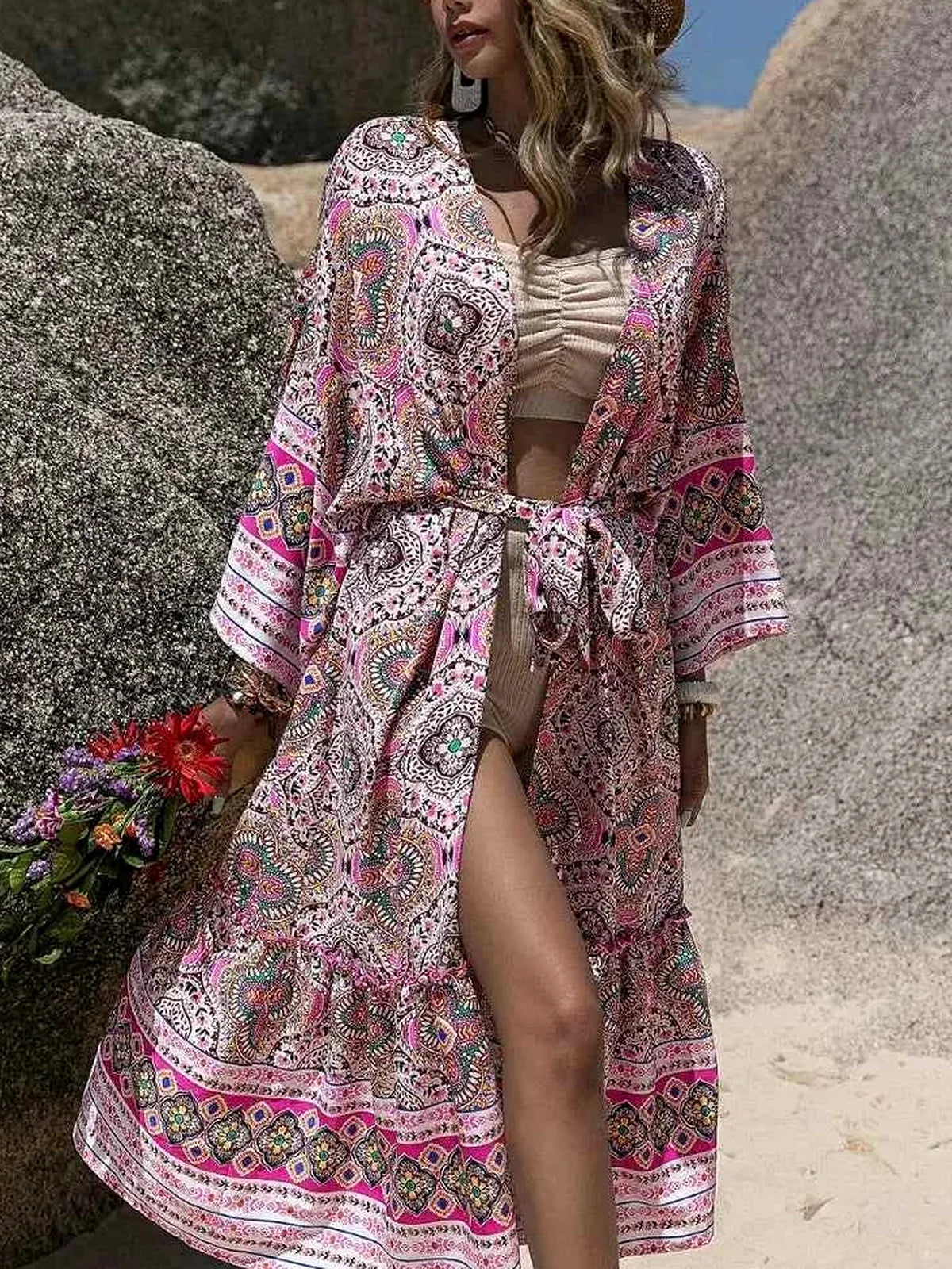 Printed Open Front Cover Up