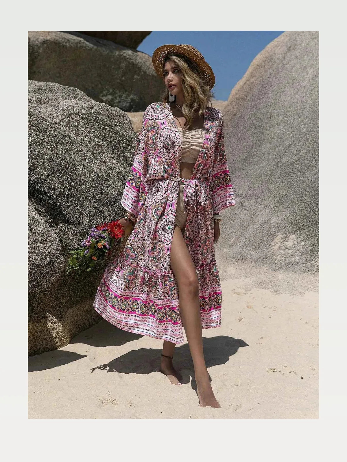Printed Open Front Cover Up