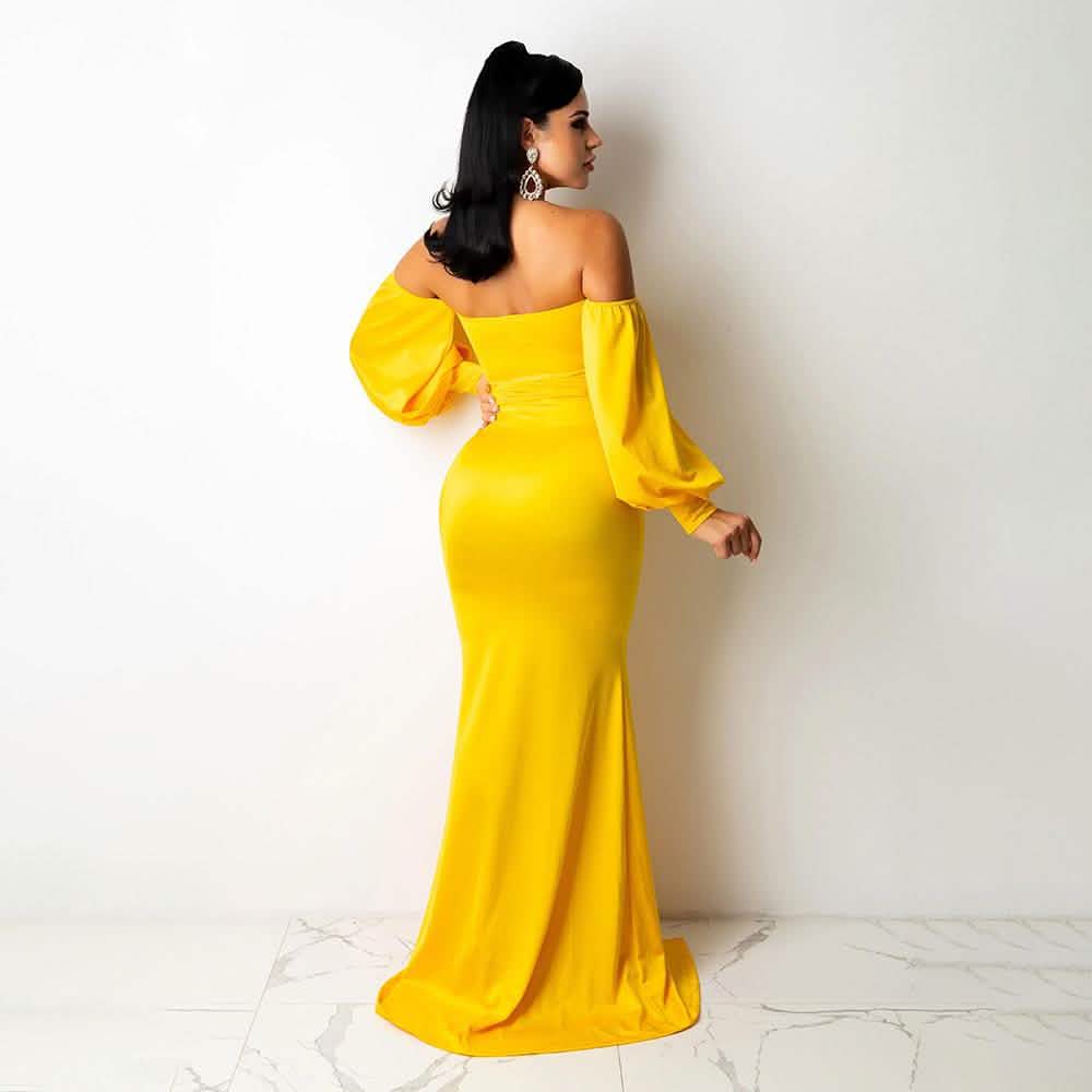 Women's Off Shoulder Bodycon Party Dress – Sexy & Chic