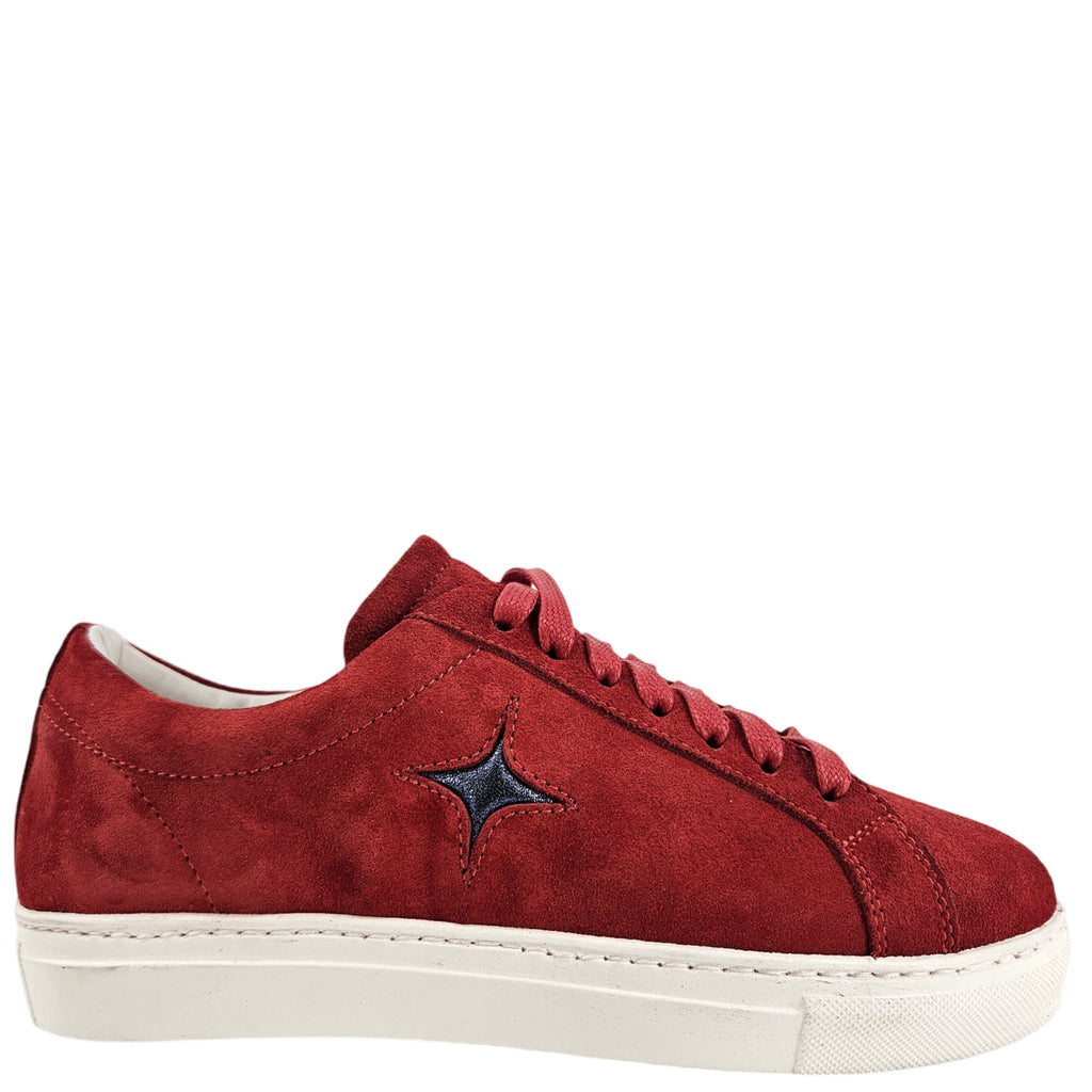 Red Suede Sirius Star Damen-Sneaker