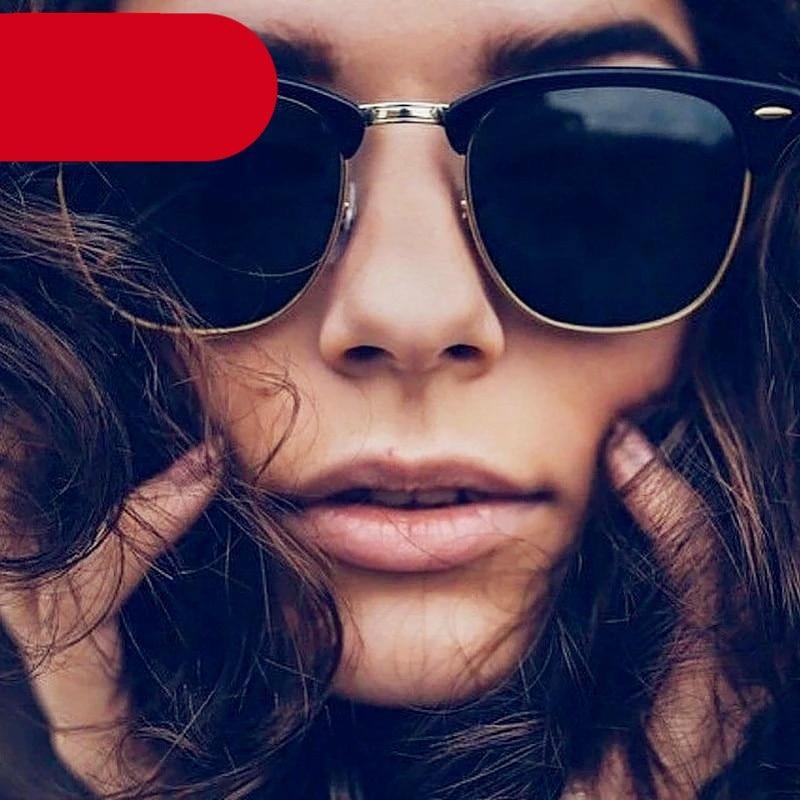 Vintage Polarized Sunglasses for Men & Women Retro Square