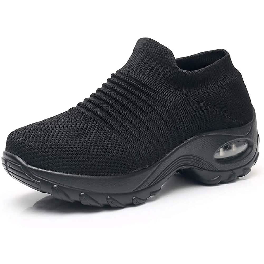 Women's Walking Shoes Sock Sneakers